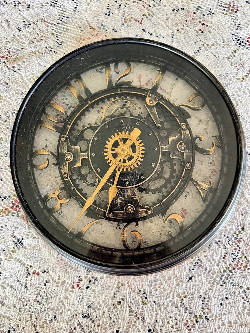 Infiniti Instruments Steampunk Gear Wall Clock